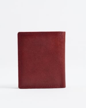 Hyde Men’s Original Leather Wallet (Brown & Cherry Blend)