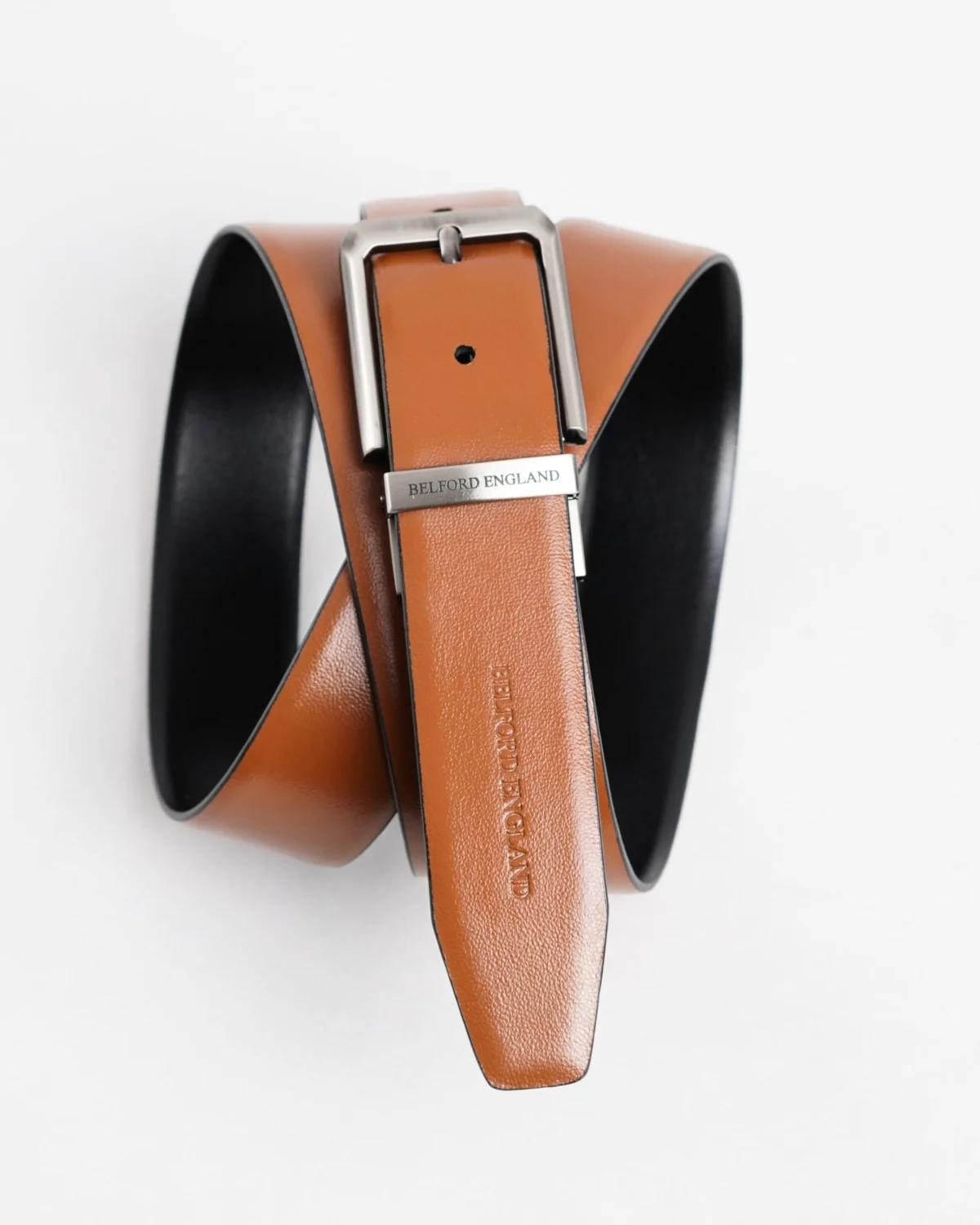 Mexico - Men's Original Leather Belt Reversible (Premium Black & Tan) Mexico - Men's Original Leather Belt Reversible (Premium Black & Tan)