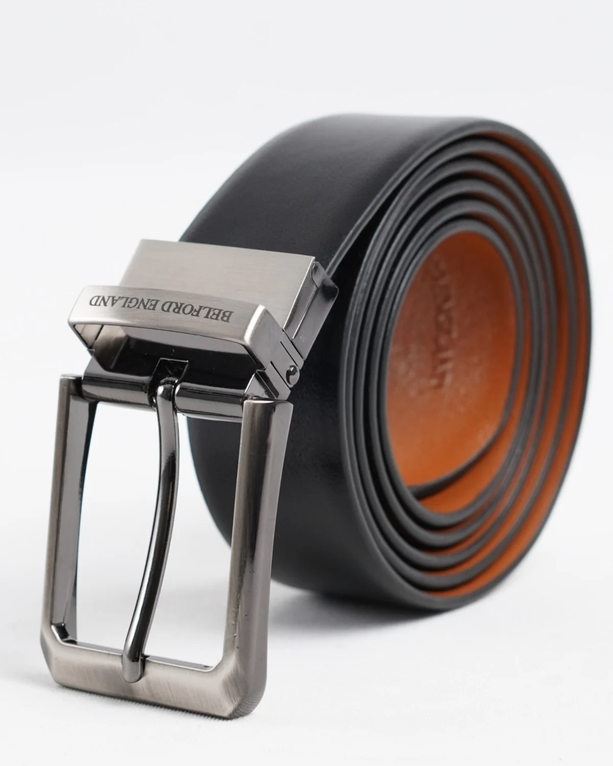 Mexico - Men's Original Leather Belt Reversible (Premium Black & Tan) Mexico - Men's Original Leather Belt Reversible (Premium Black & Tan)