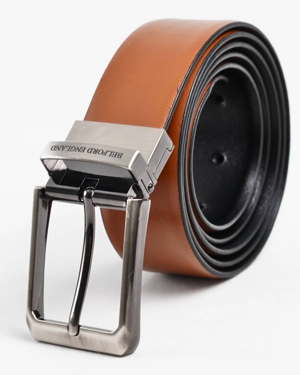 Mexico - Men's Original Leather Belt Reversible (Premium Black & Tan) Mexico - Men's Original Leather Belt Reversible (Premium Black & Tan)