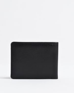 Real Madrid - Men’s Original Sleek Leather Wallet (Black)