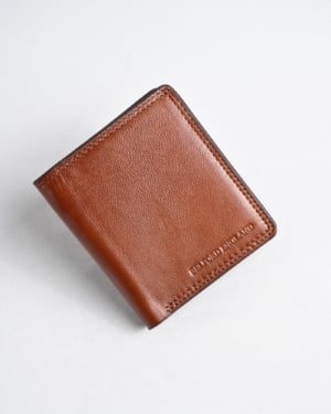 Aubrey - Men’s Original Leather Wallet (Cognac)