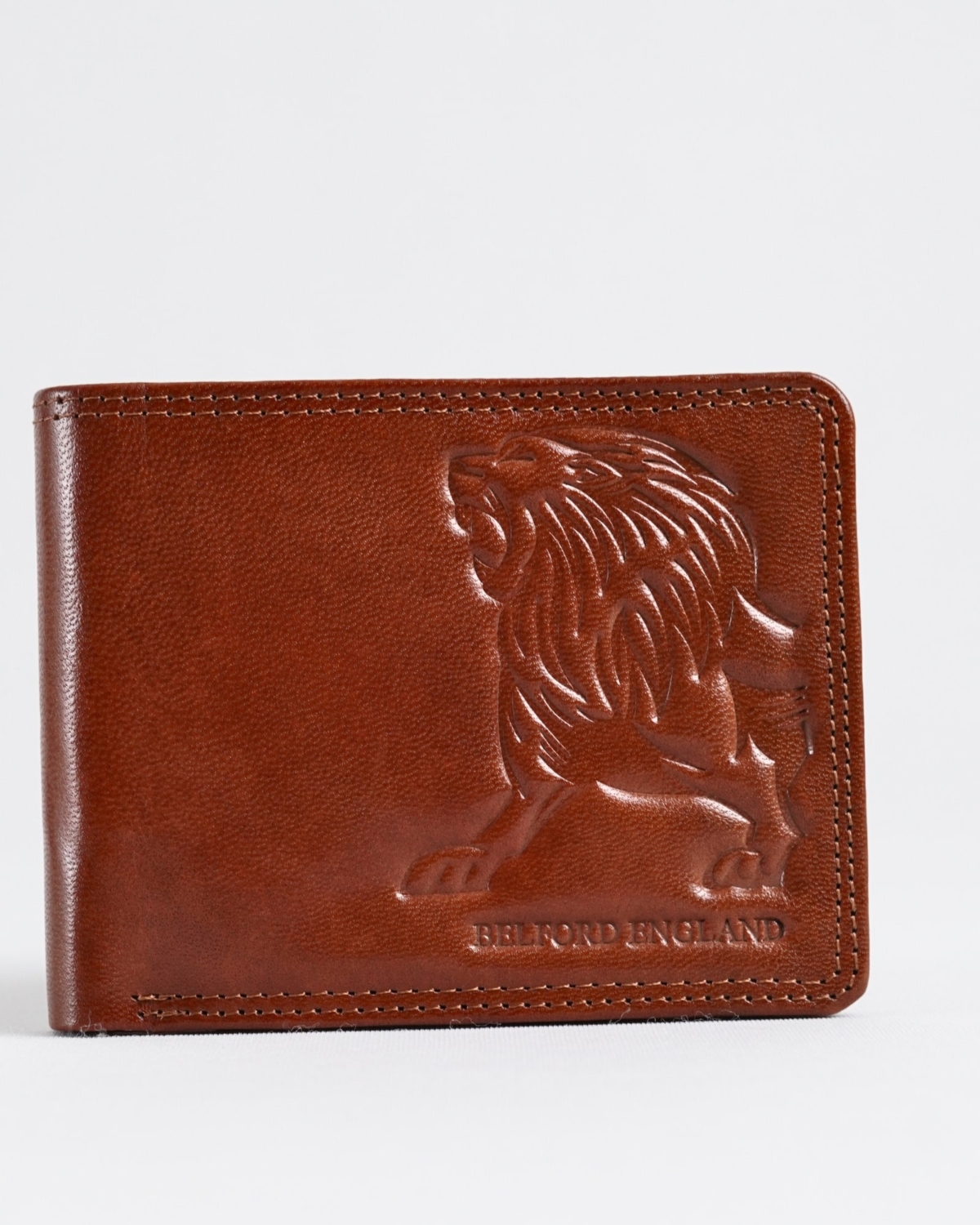 Cambridge - Men’s Original Leather Wallet - LION (Dual Tone Cognac) Cambridge - Men’s Original Leather Wallet - LION (Dual Tone Cognac)