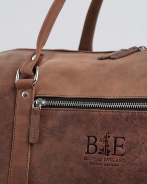 Classic Traveller - Original Leather Travel Bag (Rugged Brown)