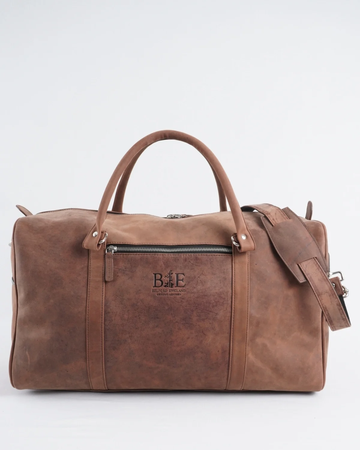 Classic Traveller - Original Leather Travel Bag (Rugged Brown) Classic Traveller - Original Leather Travel Bag (Rugged Brown)