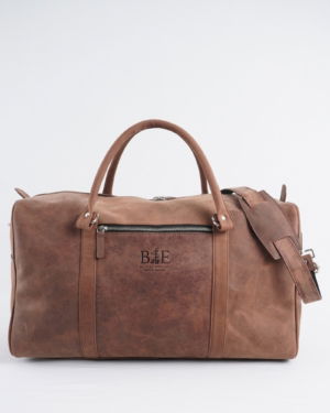 Classic Traveller - Original Leather Travel Bag (Rugged Brown)