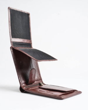 Harvard Men’s Original Leather Wallet (Rich Brown)
