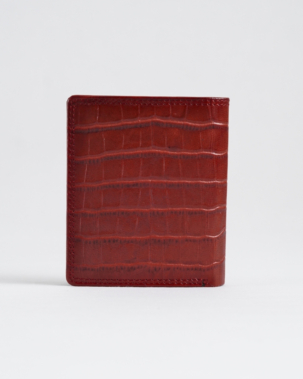 Hyde Men’s Original Leather Wallet (Croco Brown & Cherry Blend) Hyde Men’s Original Leather Wallet (Croco Brown & Cherry Blend)