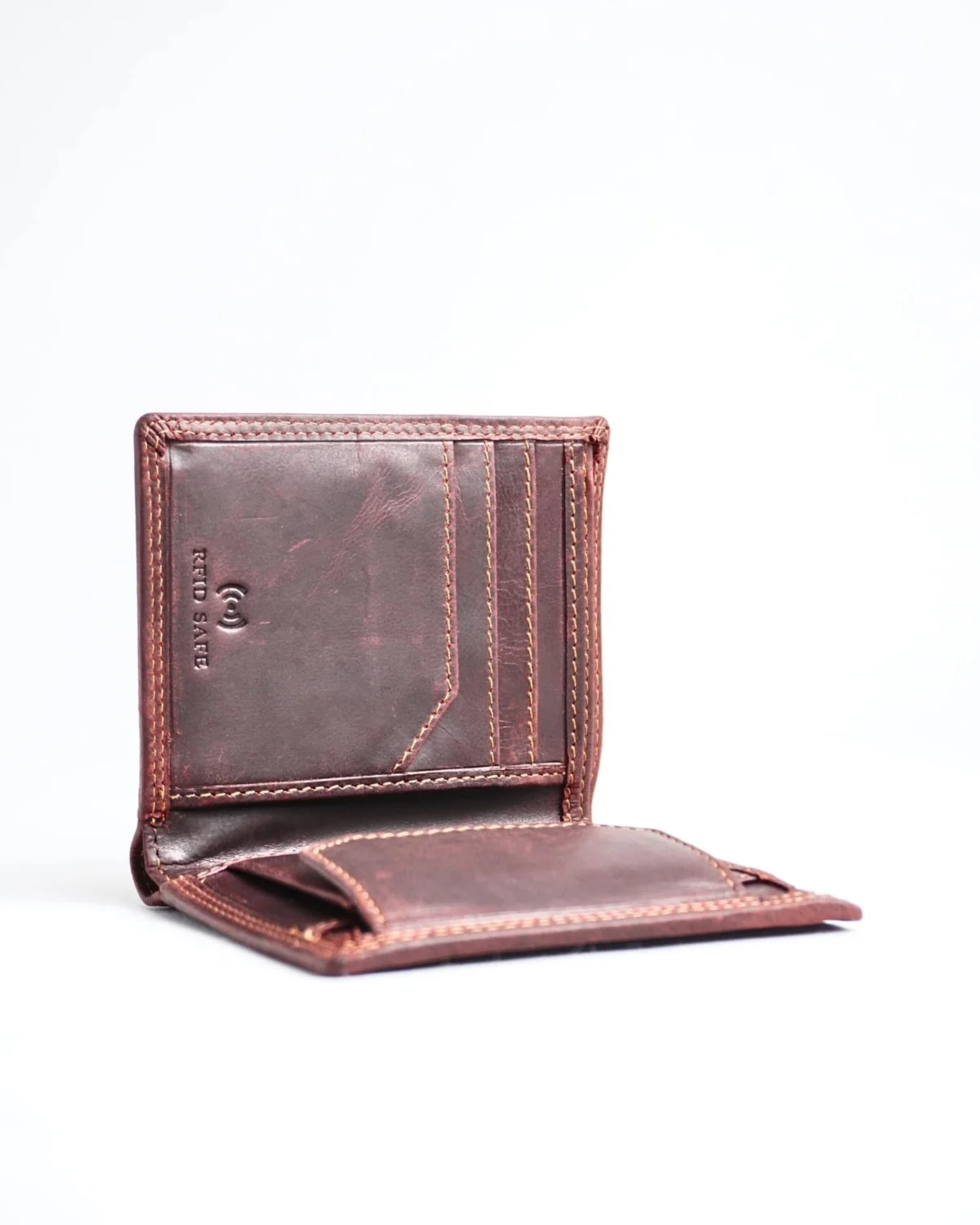 Hyde Men’s Original Leather Wallet (Vintage Brown) Hyde Men’s Original Leather Wallet (Vintage Brown)