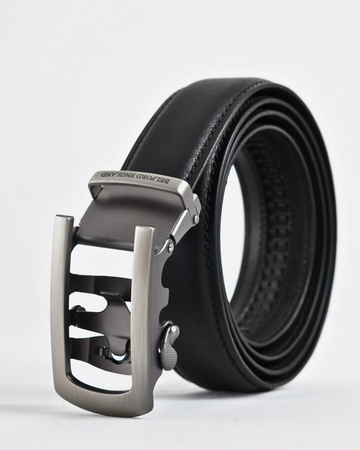 Oxford Men's Original Leather Belt (Black) Oxford Men's Original Leather Belt (Black)