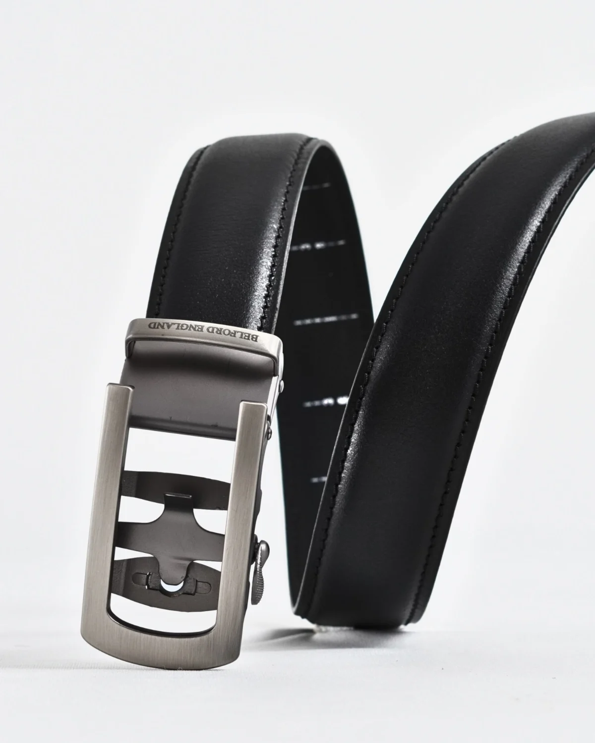 Oxford Men's Original Leather Belt (Black) Oxford Men's Original Leather Belt (Black)