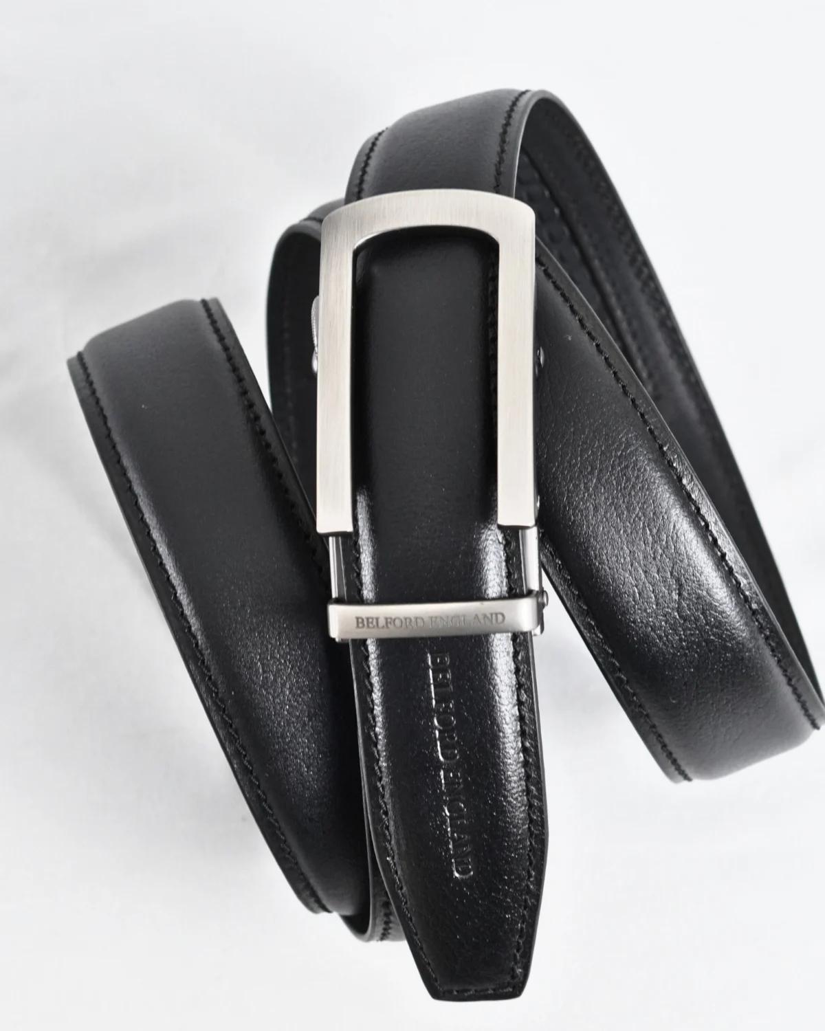 Oxford Men's Original Leather Belt (Black) Oxford Men's Original Leather Belt (Black)