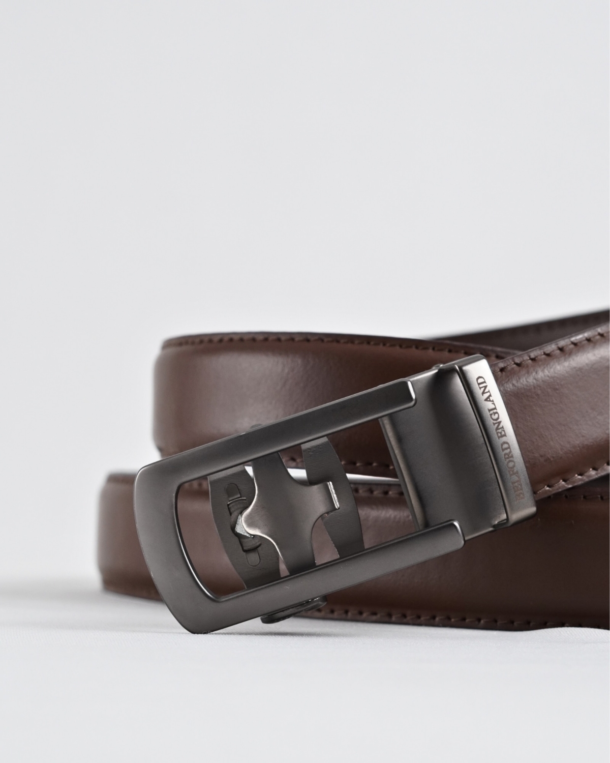 Oxford Men's Original Leather Belt (Brown) Oxford Men's Original Leather Belt (Brown)