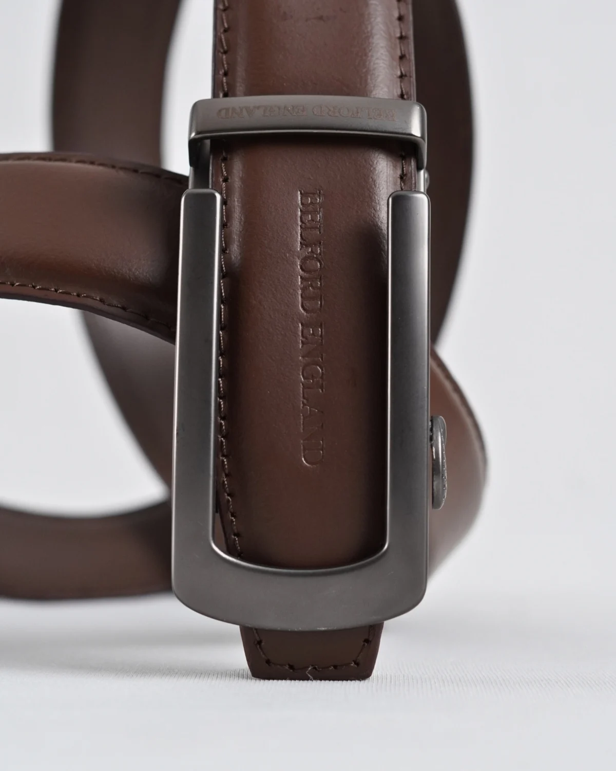 Oxford Men's Original Leather Belt (Brown) Oxford Men's Original Leather Belt (Brown)