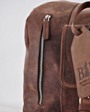 The Heritage - Original Leather Travel Bag (Rugged Brown)