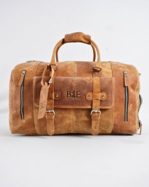 The Heritage - Original Leather Travel Bag (Rugged Tan)