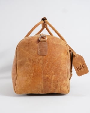The Heritage - Original Leather Travel Bag (Rugged Tan)