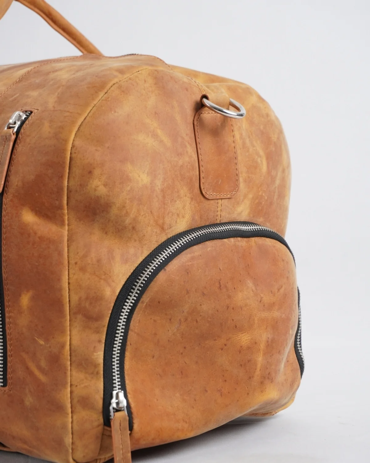 The Heritage - Original Leather Travel Bag (Rugged Tan) The Heritage - Original Leather Travel Bag (Rugged Tan)