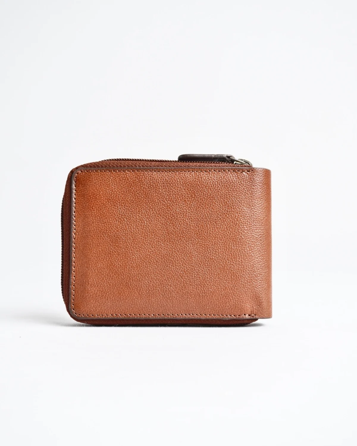 Tokyo Men’s Original Leather Zipper Wallet ( Cognac ) Tokyo Men’s Original Leather Zipper Wallet ( Cognac )