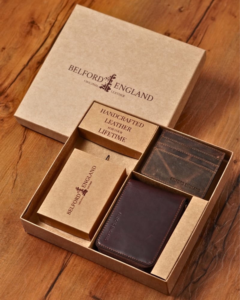 Gift For Men: Men's Personalized   Leather Wallet & Card Holder | Luxury Gift for Him (Birthday, Anniversary & Marriage)