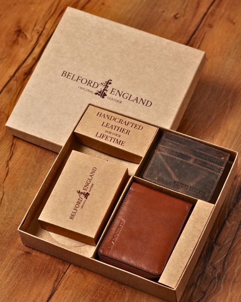 Gift For Men: Men's Personalized   Leather Wallet & Card Holder | Luxury Gift for Him (Birthday, Anniversary & Marriage)