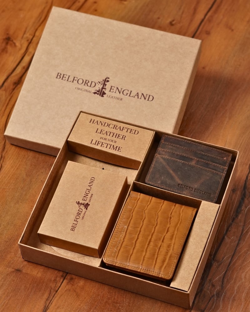 Gift For Men: Men's Personalized   Leather Wallet & Card Holder | Luxury Gift for Him (Birthday, Anniversary & Marriage)