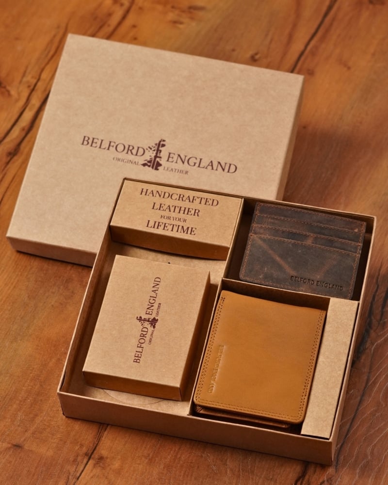 Gift For Men: Men's Personalized   Leather Wallet & Card Holder | Luxury Gift for Him (Birthday, Anniversary & Marriage)