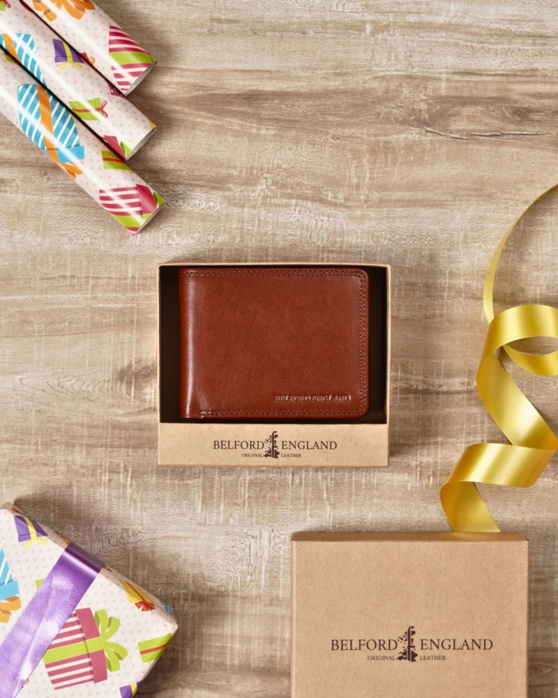 Gift For Men: Men's Personalized   Leather Wallet | Luxury Gift for Him (Birthday, Anniversary & Marriage)