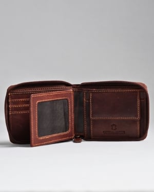 Tokyo-Mens-Original-Leather-Zipper-Wallet-Vintage-Brown-1