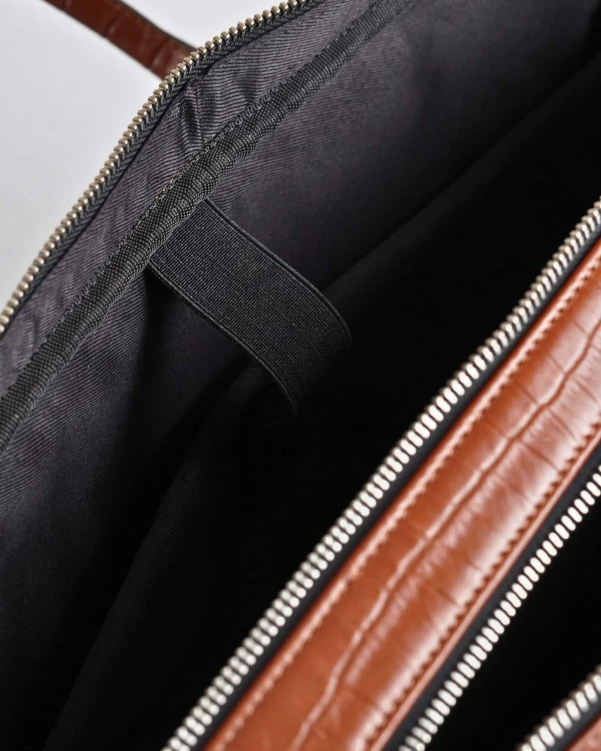 Executive Men's Original Leather Briefcase (Croco Luxury Brown) Executive Men's Original Leather Briefcase (Croco Luxury Brown)