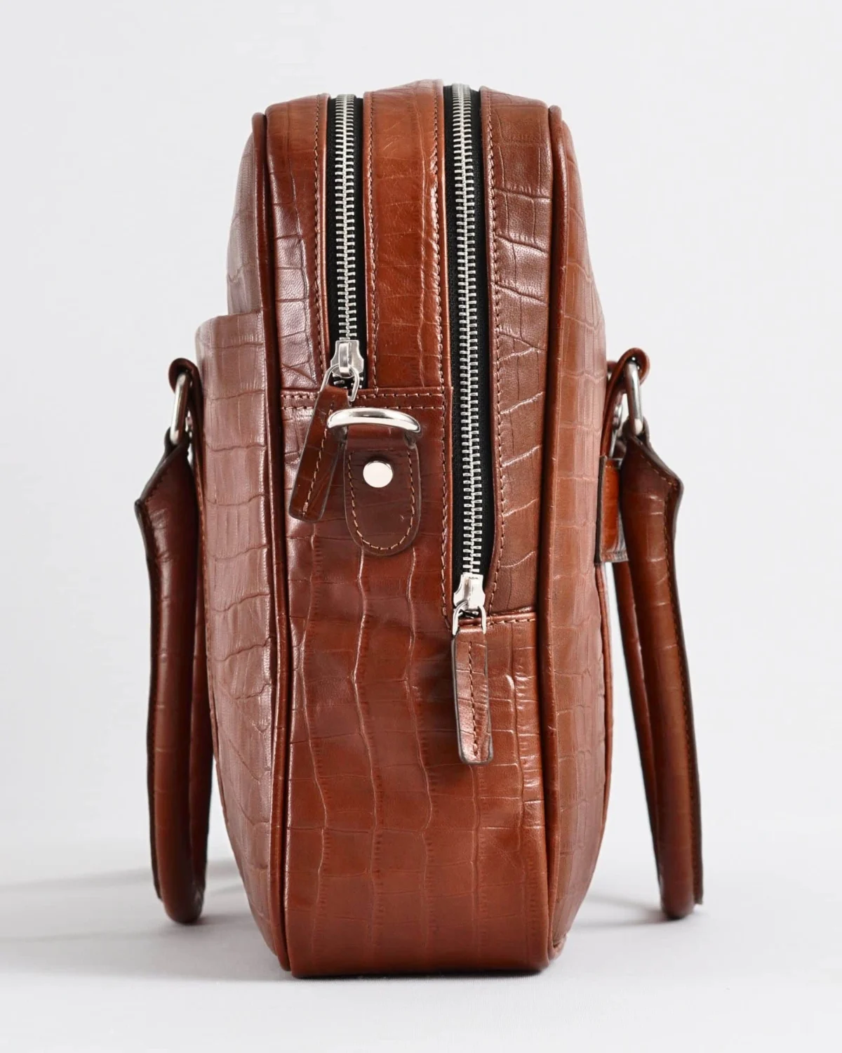 Executive Men's Original Leather Briefcase (Croco Luxury Brown) Executive Men's Original Leather Briefcase (Croco Luxury Brown)