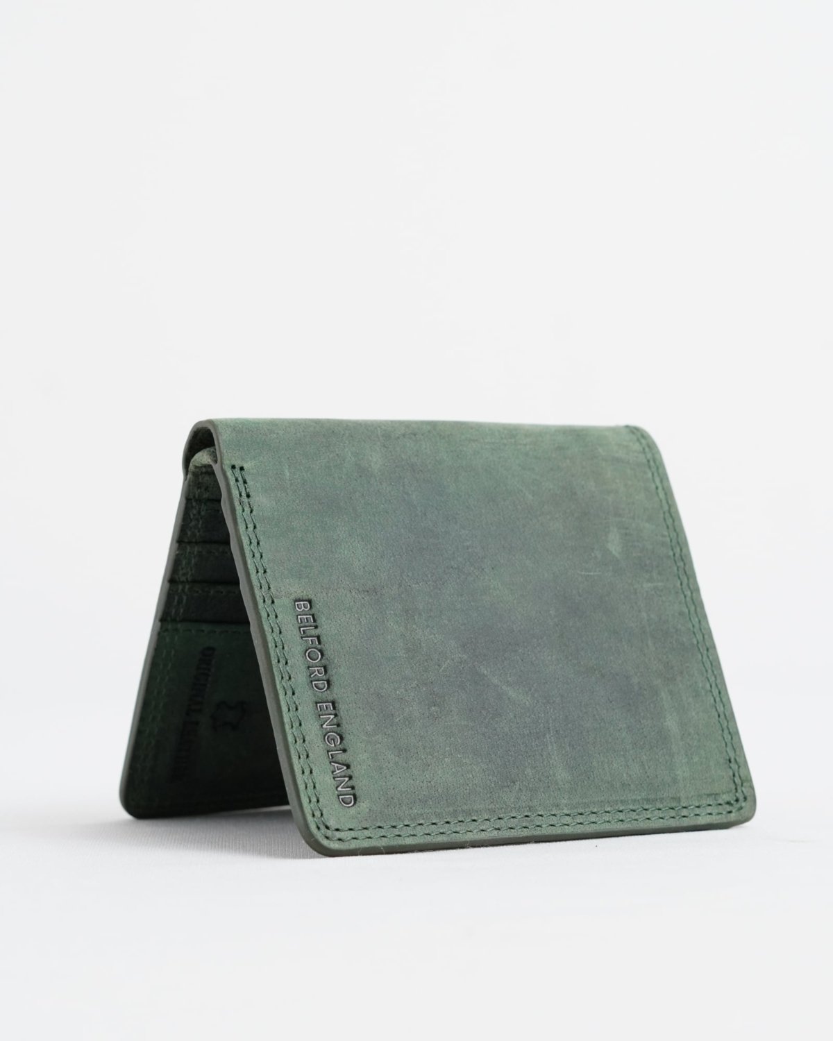 Aubrey - Men’s Original Leather Wallet (Rugged Pine)
