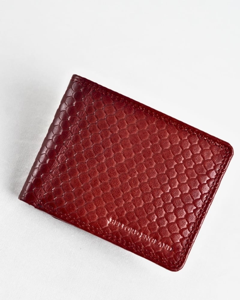 Cambridge Men’s Original Leather Wallet (Salmon)