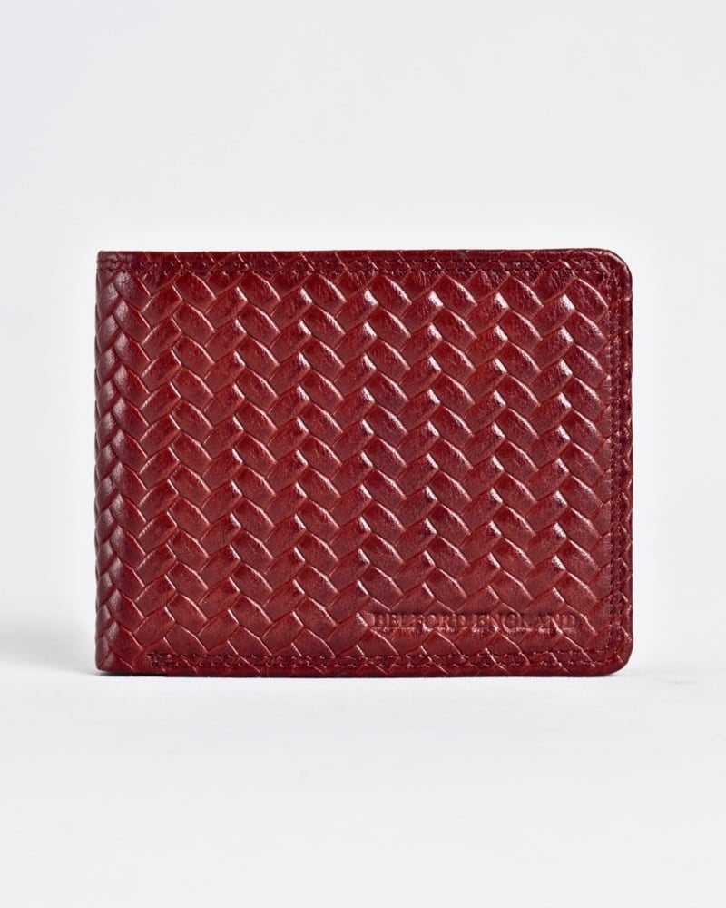 Cambridge Men’s Original Leather Wallet (Elite Criss-Cross)