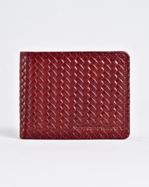 Cambridge Men’s Original Leather Wallet (Elite Criss-Cross)