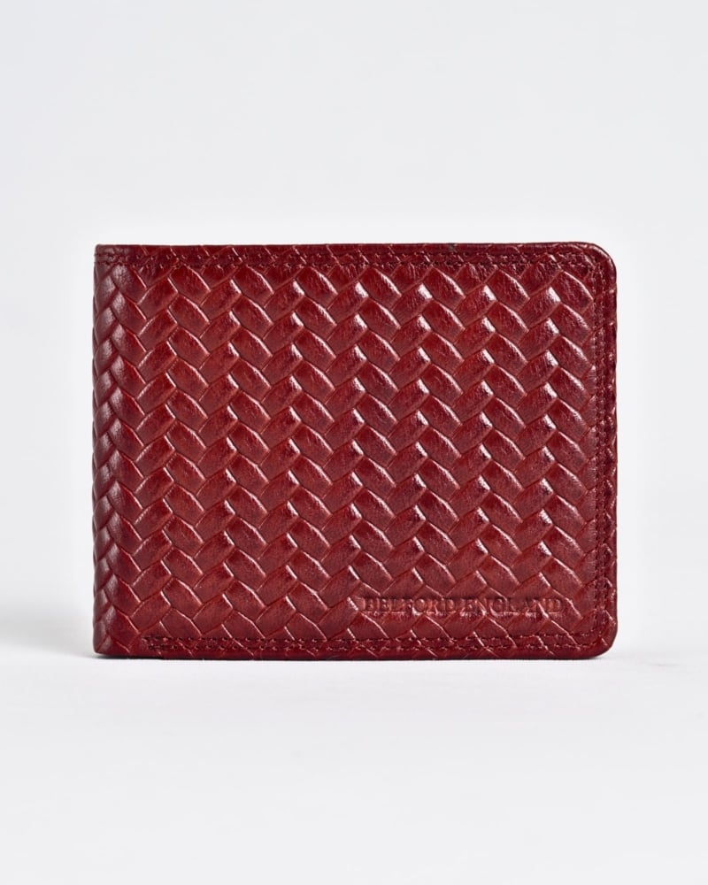 Cambridge Men’s Original Leather Wallet (Elite Criss-Cross)