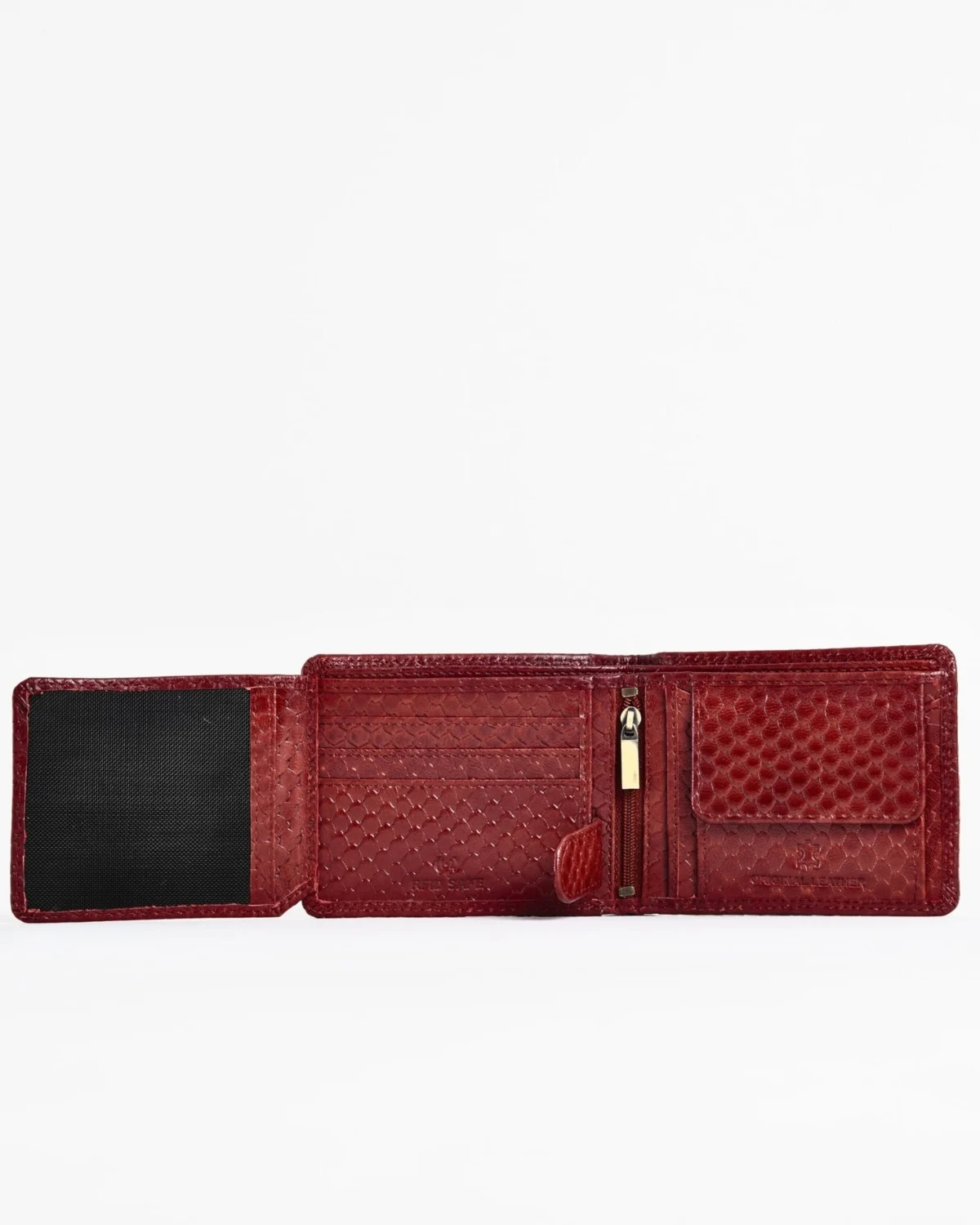 Cambridge Men’s Original Leather Wallet (Royal Cherry Salmon) Cambridge Men’s Original Leather Wallet (Royal Cherry Salmon)