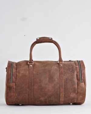 Weekender Duffle - Original Leather Travel Bag (Rugged Brown)