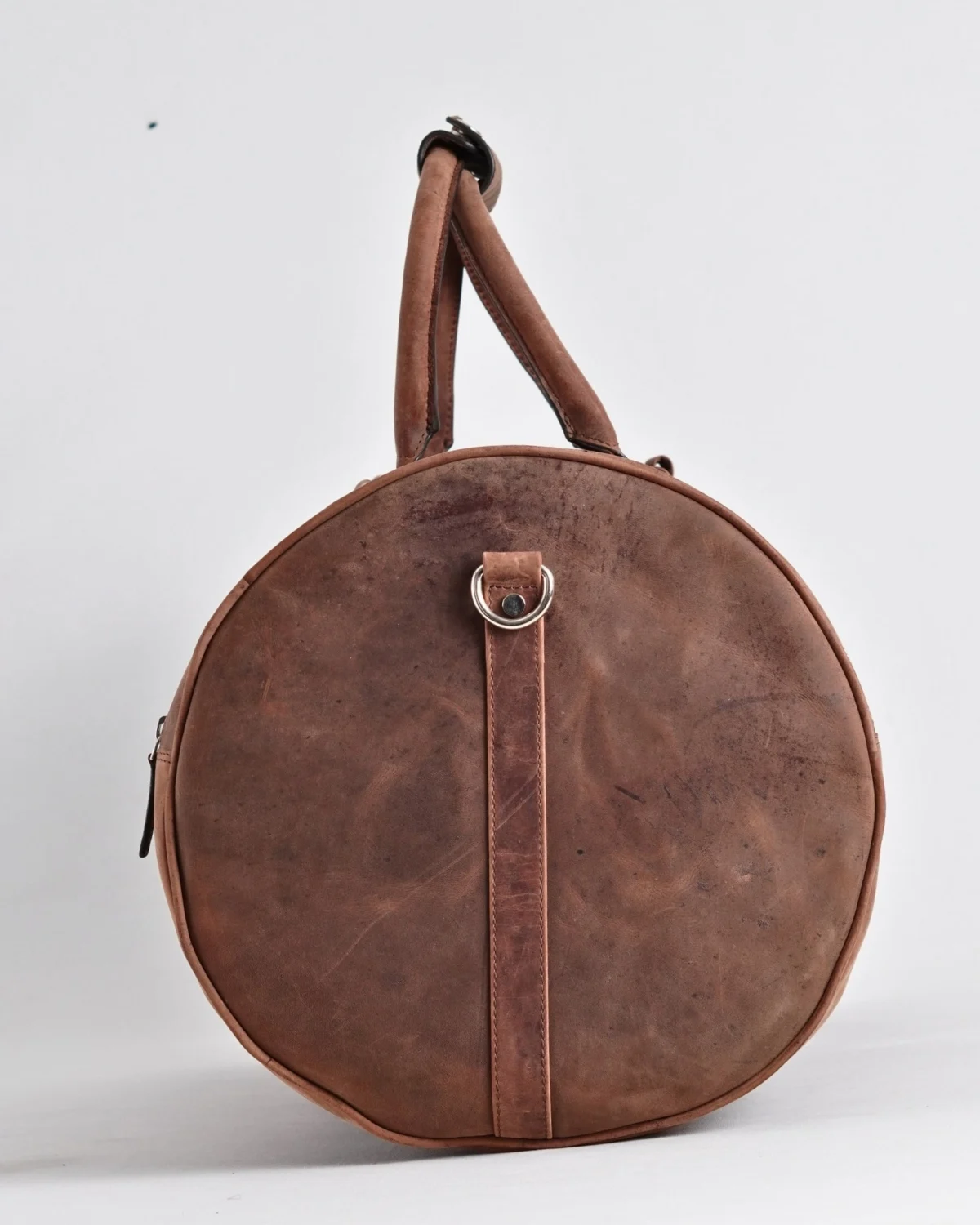 Weekender Duffle - Original Leather Travel Bag (Rugged Brown) Weekender Duffle - Original Leather Travel Bag (Rugged Brown)