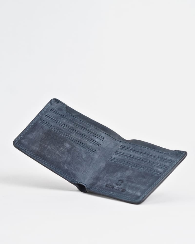 Heritage - Men’s Original Leather Wallet (Rugged Blue)