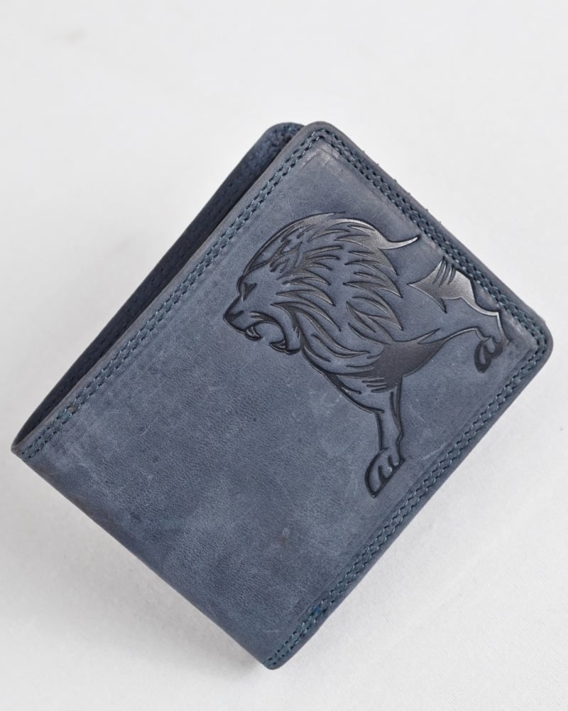 Cambridge (Limited Edition) Men’s Original Leather Wallet - Rugged Blue
