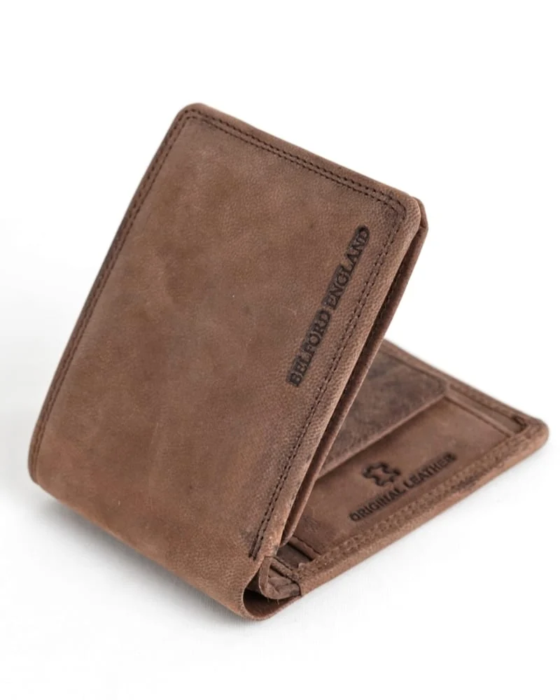 Cambridge - Men’s Original Leather Wallet (Rugged Series)