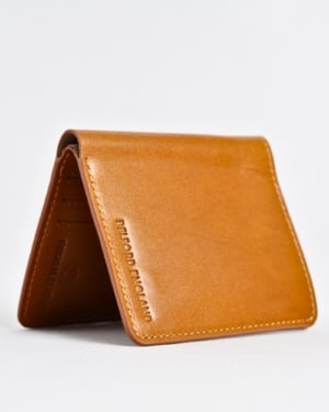 Boston - Men’s Original Leather Minimalist Wallet (Luxury Tan)