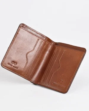 Boston - Men’s Original Leather Minimalist Wallet (Rich Brown)