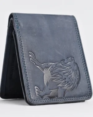 Cambridge (Limited Edition) Men’s Original Leather Wallet - Rugged Blue