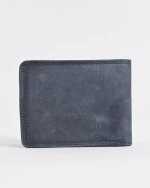 Cambridge - Men’s Original Leather Wallet (Rugged Blue)