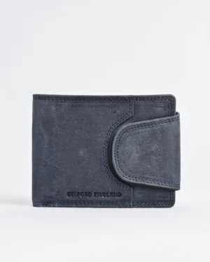 Derby - Men’s Original Leather Wallet (Rugged Blue)