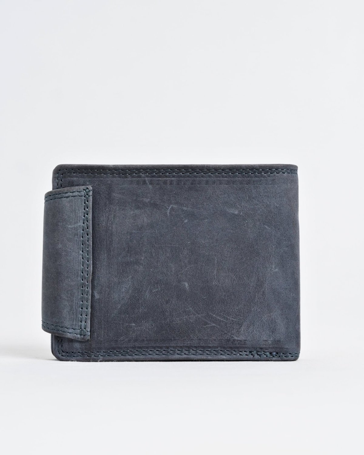 Derby - Men’s Original Leather Wallet (Rugged Blue) Derby - Men’s Original Leather Wallet (Rugged Blue)