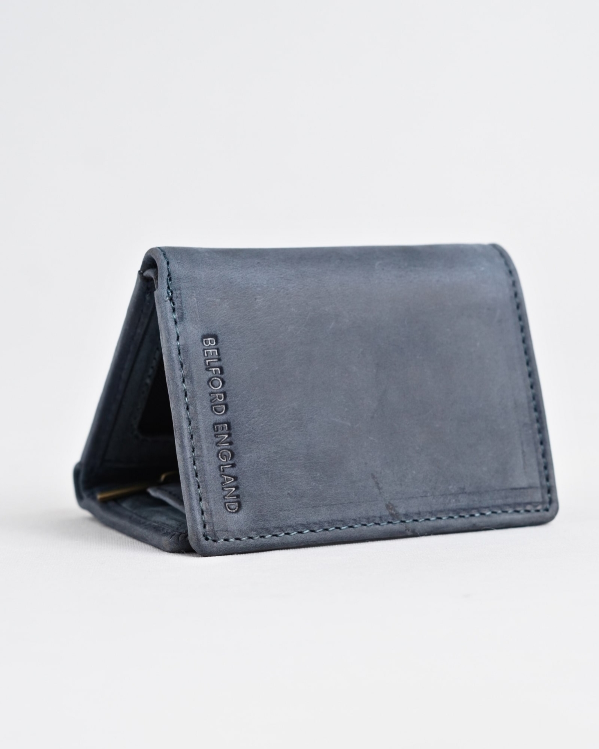 Dublin - Men’s Original Leather Trifold Wallet (Rugged Blue) Dublin - Men’s Original Leather Trifold Wallet (Rugged Blue)