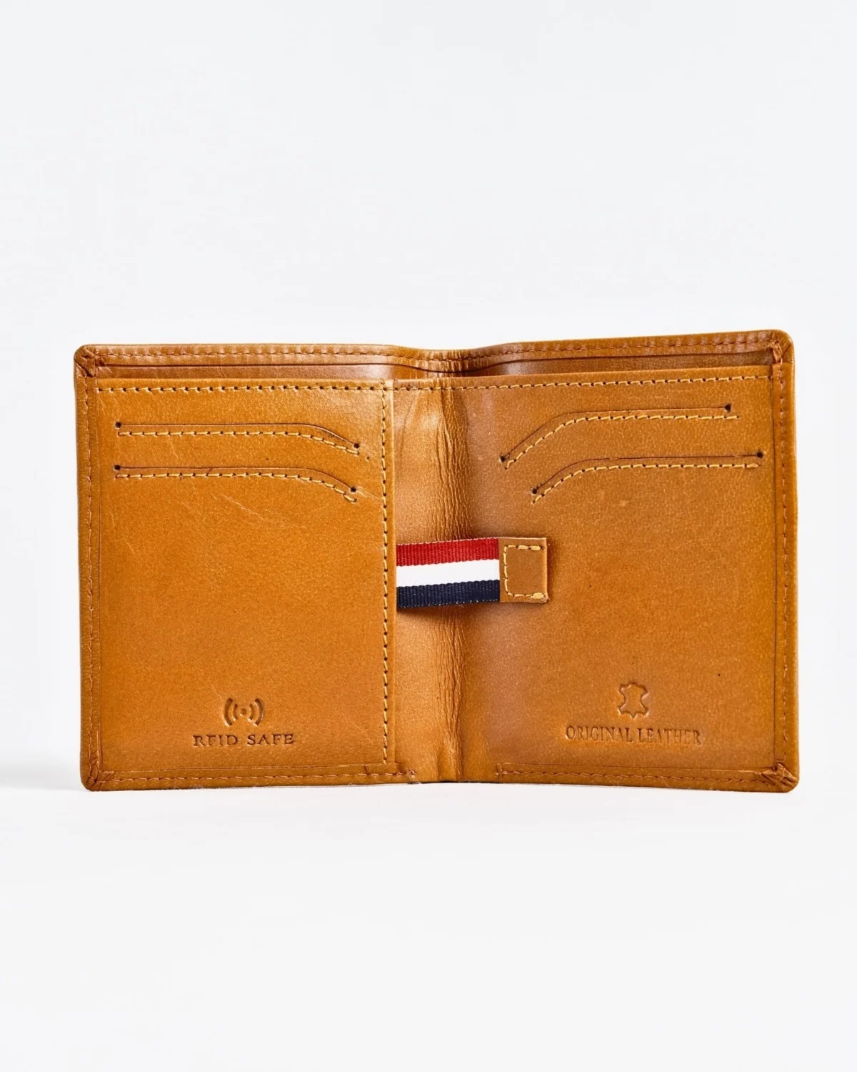 Florida - Men’s Original Leather Minimalist Wallet (Luxury Tan) Florida - Men’s Original Leather Minimalist Wallet (Luxury Tan)